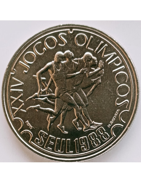 Awers monety Portugalia 250 Escudo 1988