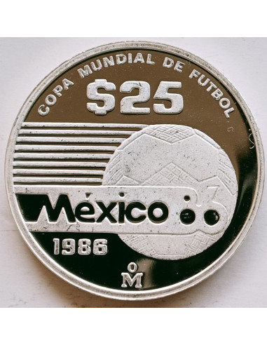 Awers monety Meksyk Zestaw różne Peso 1986