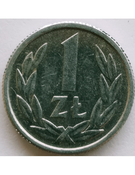 Rewers monety 1 Złoty 1990