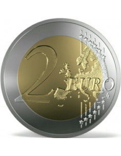 Awers monety Łotwa 2 euro 2018 Semigalia 2