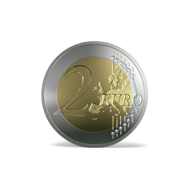 Rewers monety Łotwa 2 euro 2018 Semigalia