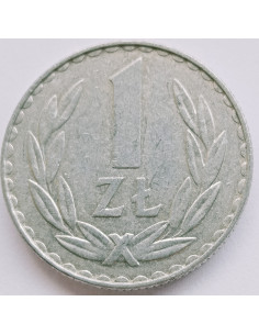 Awers monety 1 Złoty 1978