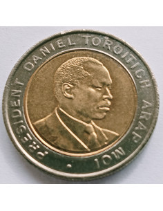 Awers monety Kenia 5 Szylingów 1997 2