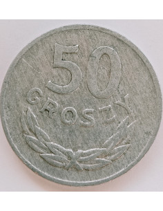 Awers monety 50 Groszy 1973