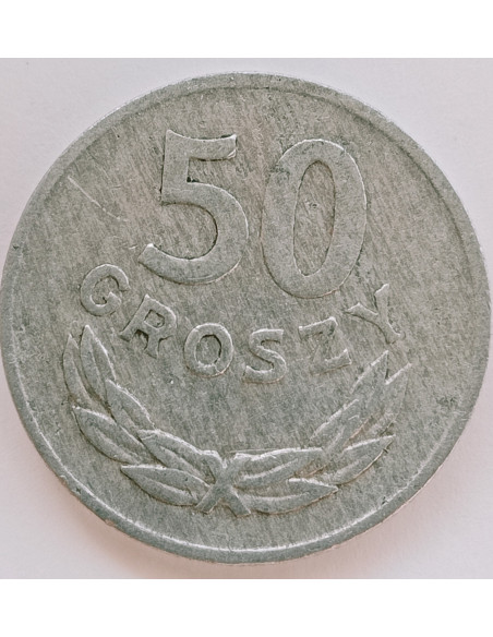 Awers monety 50 Groszy 1973