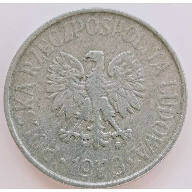 Rewers monety 50 Groszy 1973
