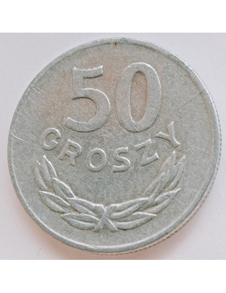 Awers monety 50 Groszy 1978