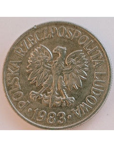 Awers monety 50 Groszy 1983 2