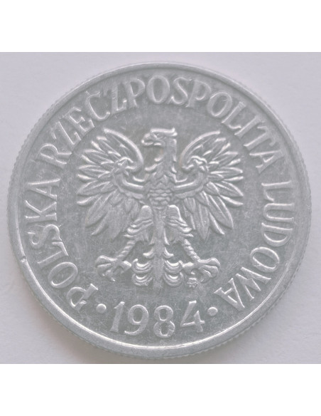 Awers monety 50 Groszy 1984