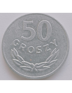 Awers monety 50 Groszy 1984 2