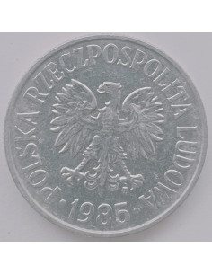 Awers monety 50 Groszy 1985