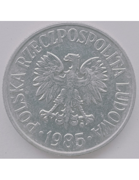 Awers monety 50 Groszy 1985