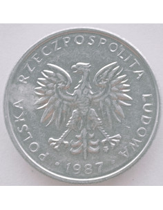 Awers monety 50 Groszy 1987