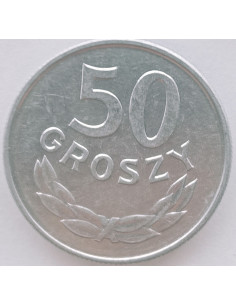 Awers monety 50 Groszy 1987 2