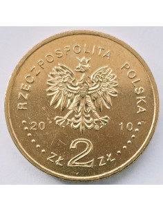 Awers monety 2 zł 2010 100. rocznica Harcerstwa Polskiego 2