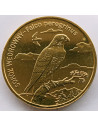 Awers monety 2 zł 2008 Zwierzęta świata: Sokół wędrowny łac. Falco peregrinus
