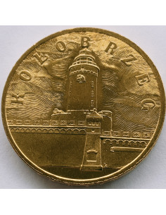 Awers monety 2 zł 2005 Kołobrzeg – woj. zachodniopomorskie