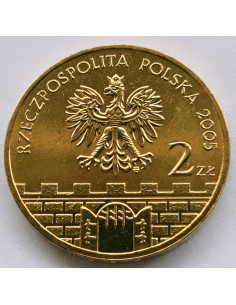 Awers monety 2 zł 2005 Kołobrzeg – woj. zachodniopomorskie 2