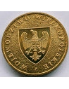 Awers monety 2 zł 2005 Herby Województw: wielkopolskie