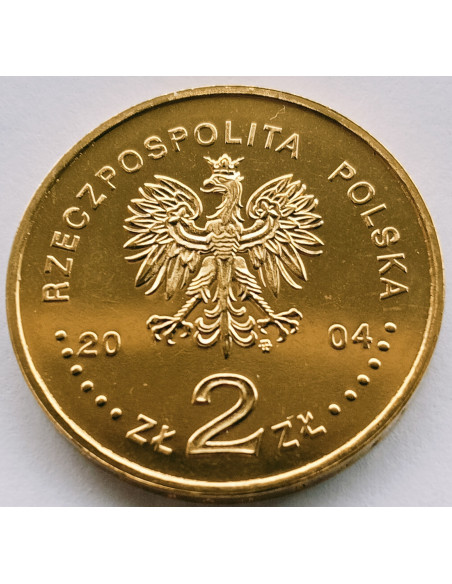 Rewers monety 2 zł 2004 Polski rok obrzędowy: Dożynki