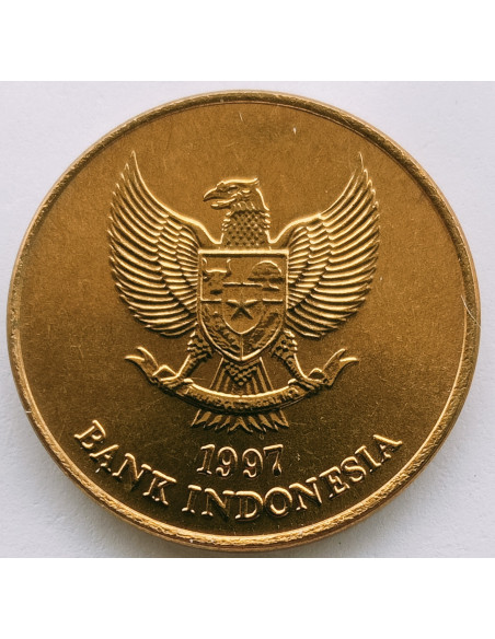 Rewers monety Indonezja 500 Rupii 1997