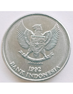 Awers monety Indonezja 25 Rupii 1992 2