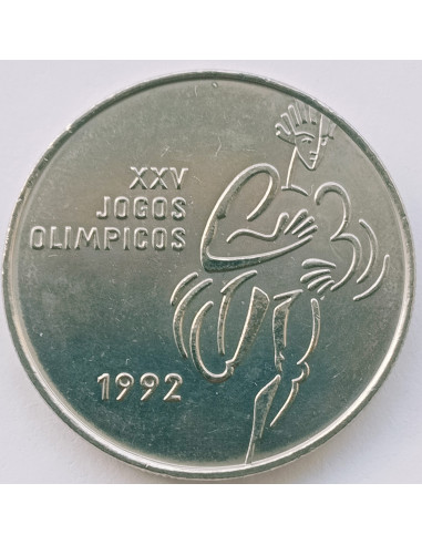 Awers monety Portugalia 200 Eskudo 1992 Igrzyska XXV Olimpiady Barcelona