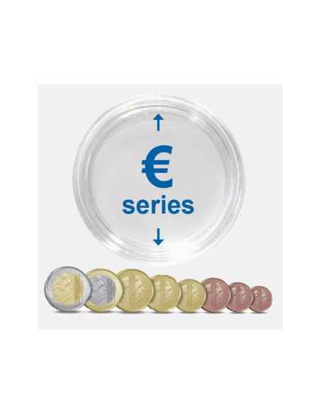 16,5 mm - Kapsle do monet z rantem