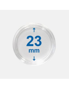 23 mm - Kapsle do monet z rantem