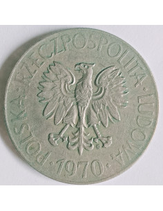 Awers monety 10 Złotych 1970 Tadeusz Kościuszko 2