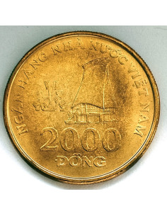 Awers monety Wietnam 2 000 Đồng 2003 2