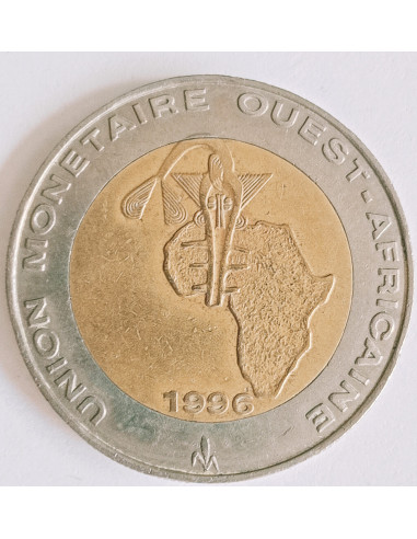 Awers monety ECOWAS 250 Franków CFA 1996