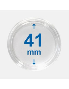 41 mm - Kapsle do monet z rantem