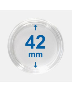 42 mm - Kapsle do monet z rantem