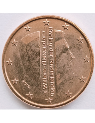 Awers monety Holandia 1 Euro Cent 2016