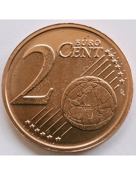 Rewers monety Holandia 2 Euro Cent 2016