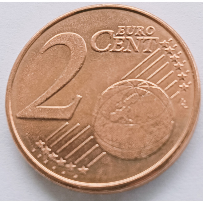 Rewers monety Belgia 2 Euro Cent 2000 Albert II