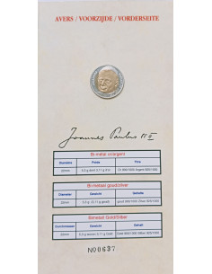 Awers monety Belgia Medal 1994 2