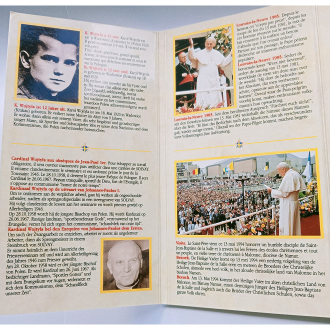 Rewers monety Belgia Medal 1994