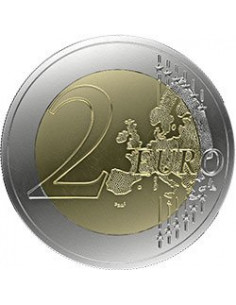 Awers monety Łotwa 2 euro 2014 Ryga europejska stolica kultury 2