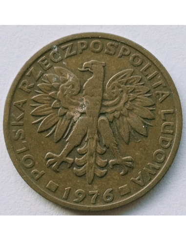 Awers monety 2 Złote 1976