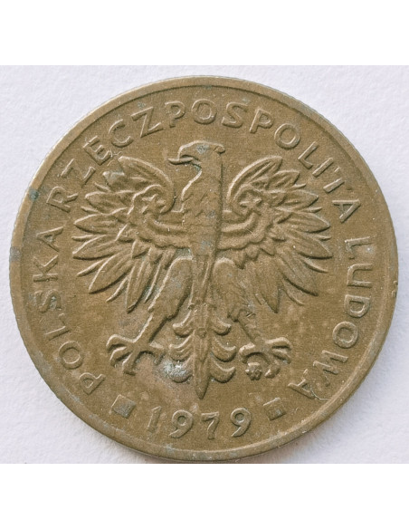 Awers monety 2 Złote 1979
