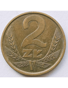 Awers monety 2 Złote 1982 2