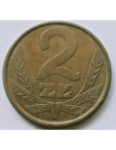 Awers monety 2 Złote 1983 2