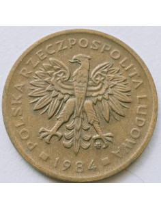 Awers monety 2 Złote 1984