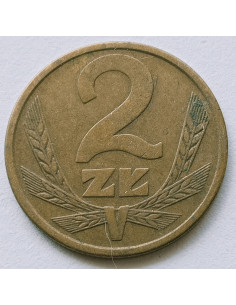 Awers monety 2 Złote 1984 2