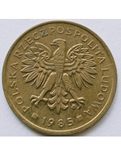 Awers monety 2 Złote 1985