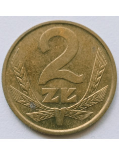 Awers monety 2 Złote 1985 2