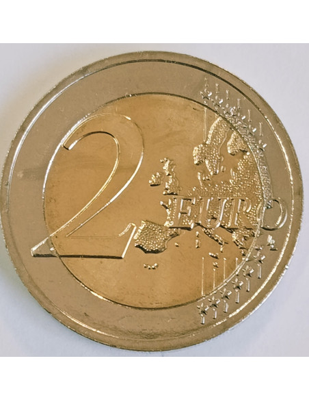 Rewers monety Estonia 2 euro 2022 35 lat programu Erasmus