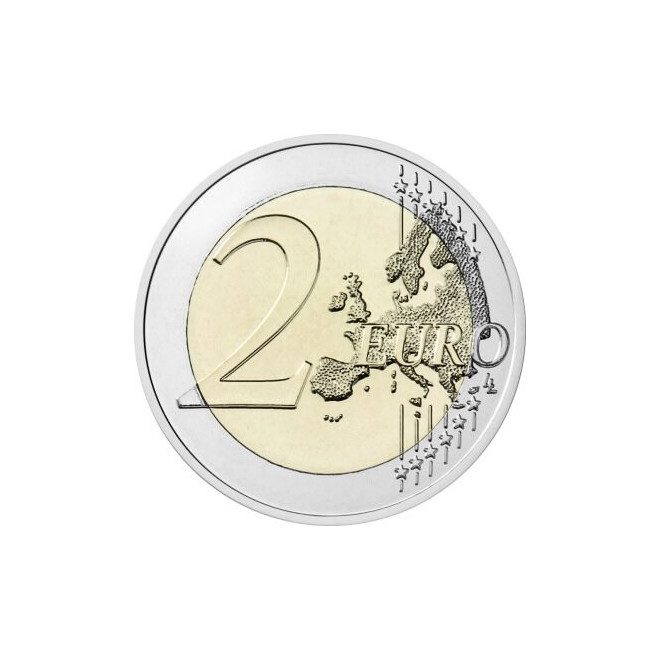 Rewers monety Litwa 2 euro 2020 Góra Krzyży